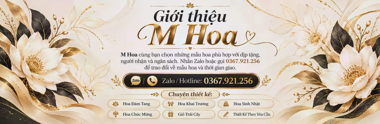 Ảnh bìa Shop hoa tươi Lộc Ninh Bình Phước - Tư vấn hoa theo từng dịp